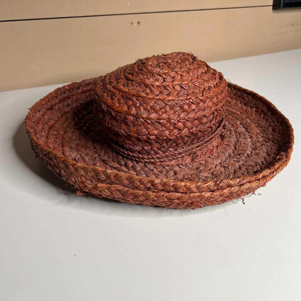 Helen Kaminski raffia sun hat one size‎ Made in Madagascar